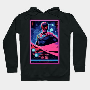 Retro Anime Comic Hero | Anime Origin | Vintage Anime Art Hoodie